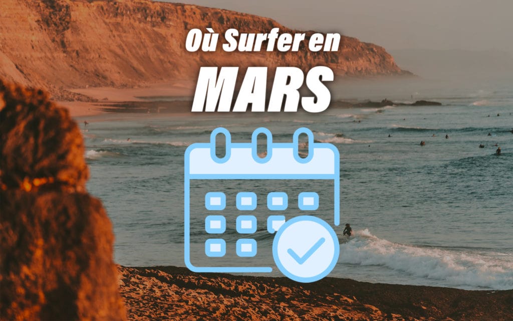 Où Surfer en JANVIER